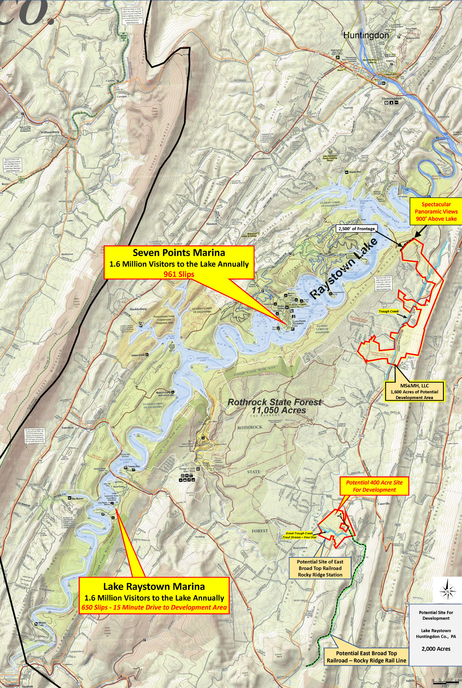 Pennsylvania Property Map 2000 Acres